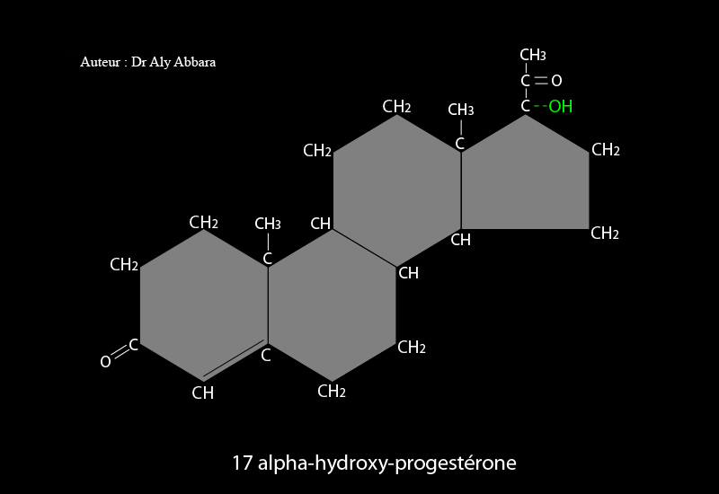 17 alpha-hydroxy-progestérone
